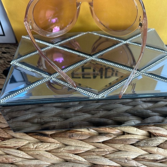 Tom Ford Pink Translucent Sunglasses main image 6